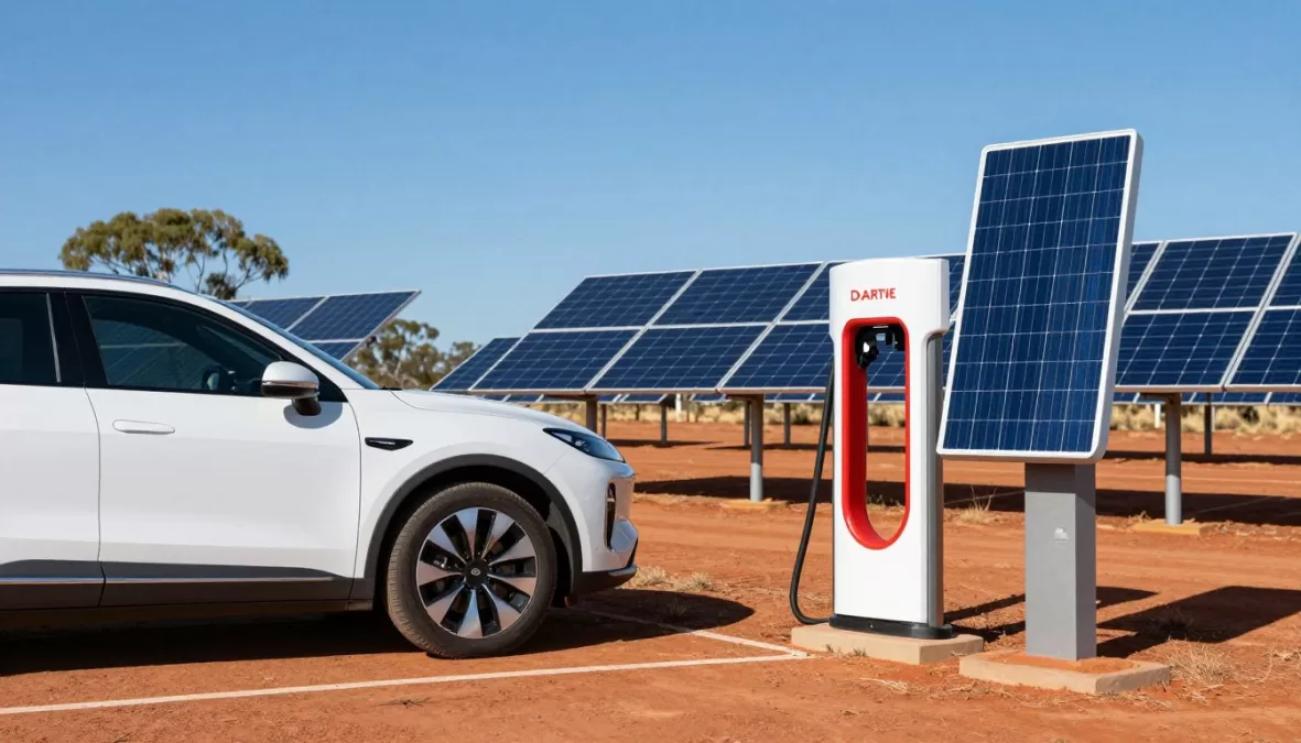 Clean energy charging electric vehicle