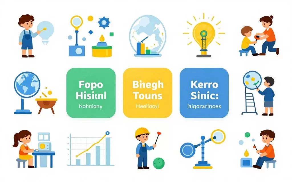 Educational illustrations and infographics for podcast topics