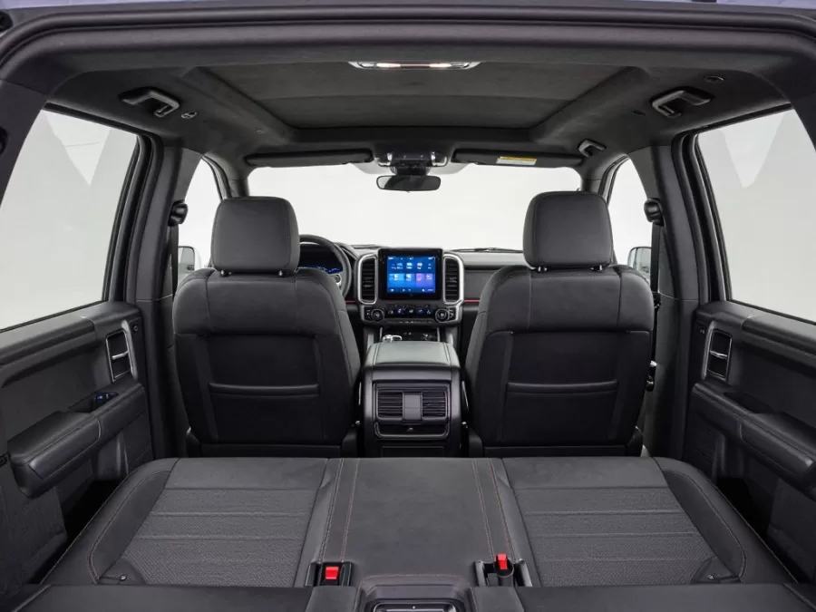 Ford F-150 Lightning spacious cabin interior