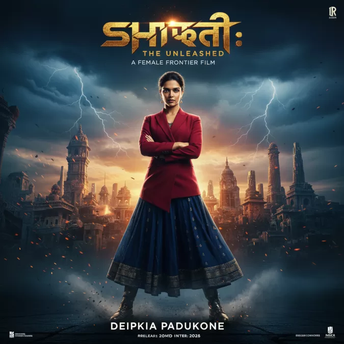 Indian actress in female-centric movie poster