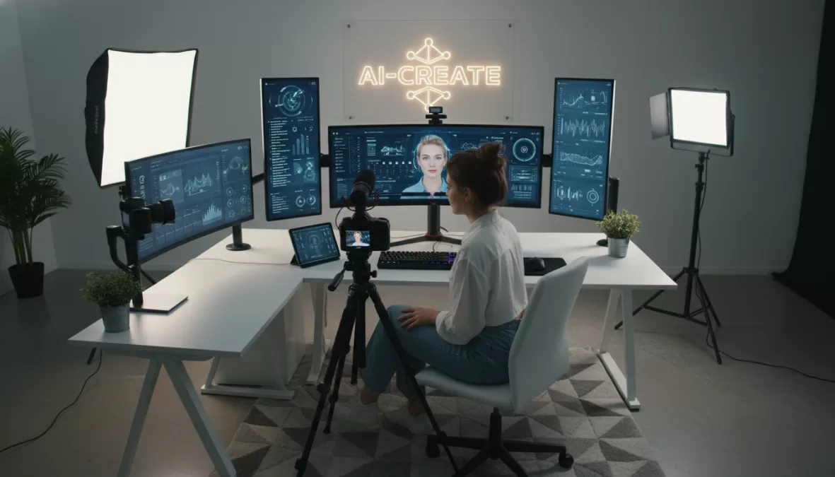 Influencers using AI tools for content creation