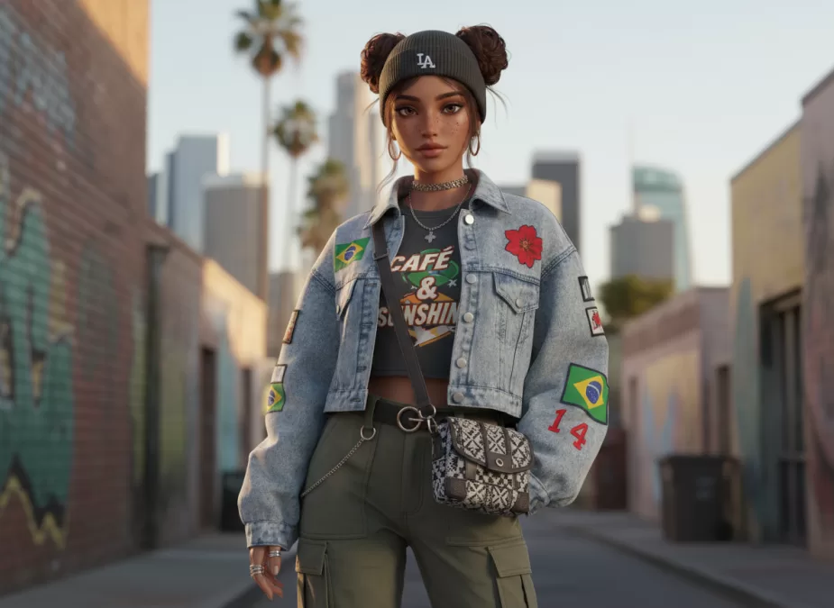 Lil Miquela virtual influencer profile aesthetic