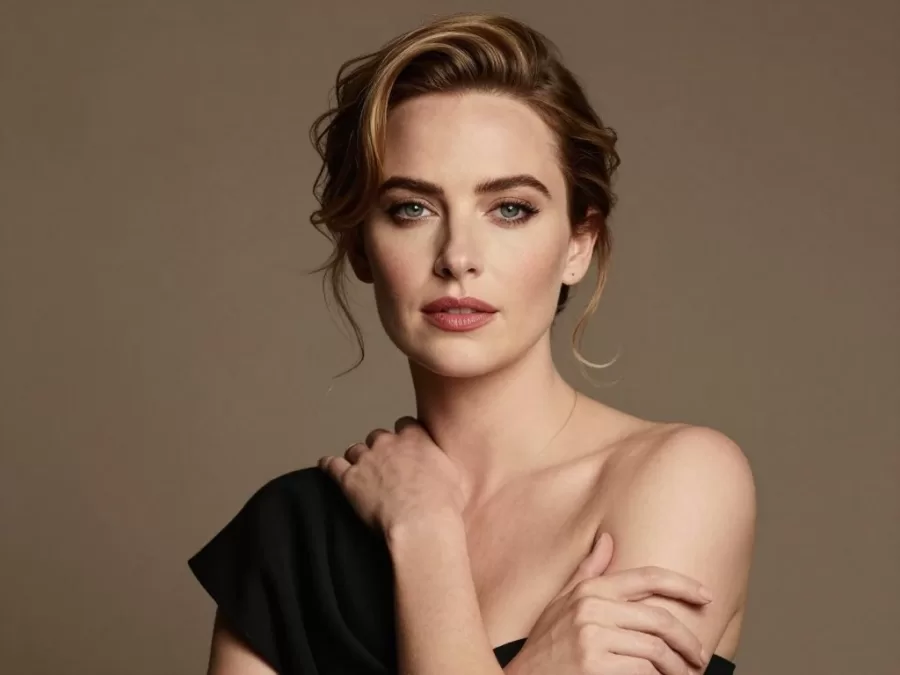 Lily James showcasing classic British beauty and elegant presence