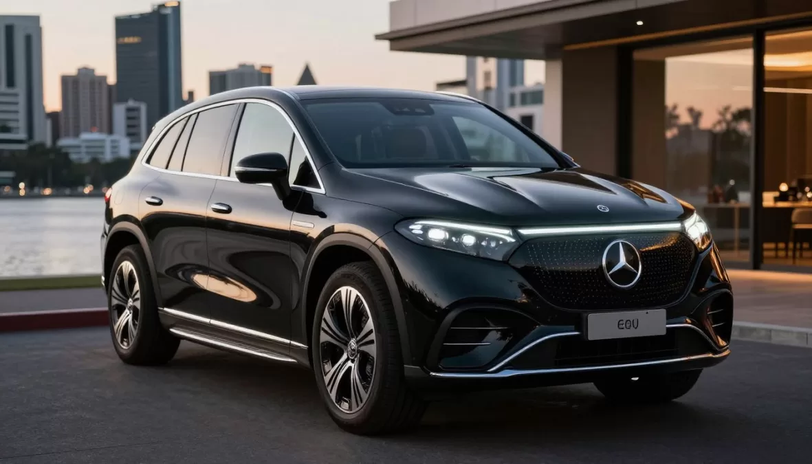 Mercedes-Benz EQS SUV luxury electric vehicle
