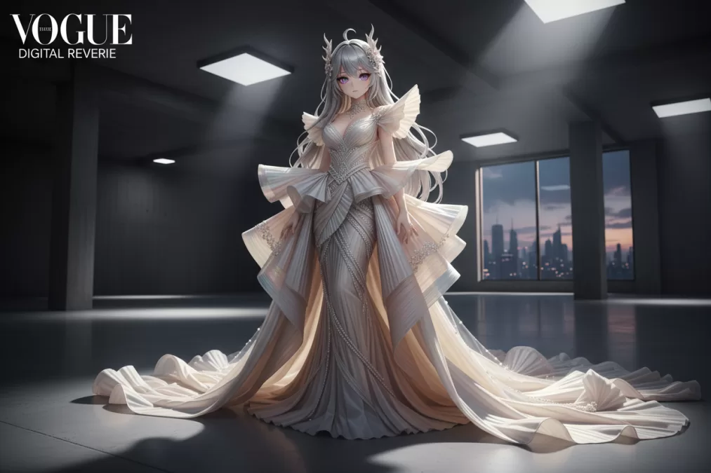 Noonoouri luxury fashion campaign