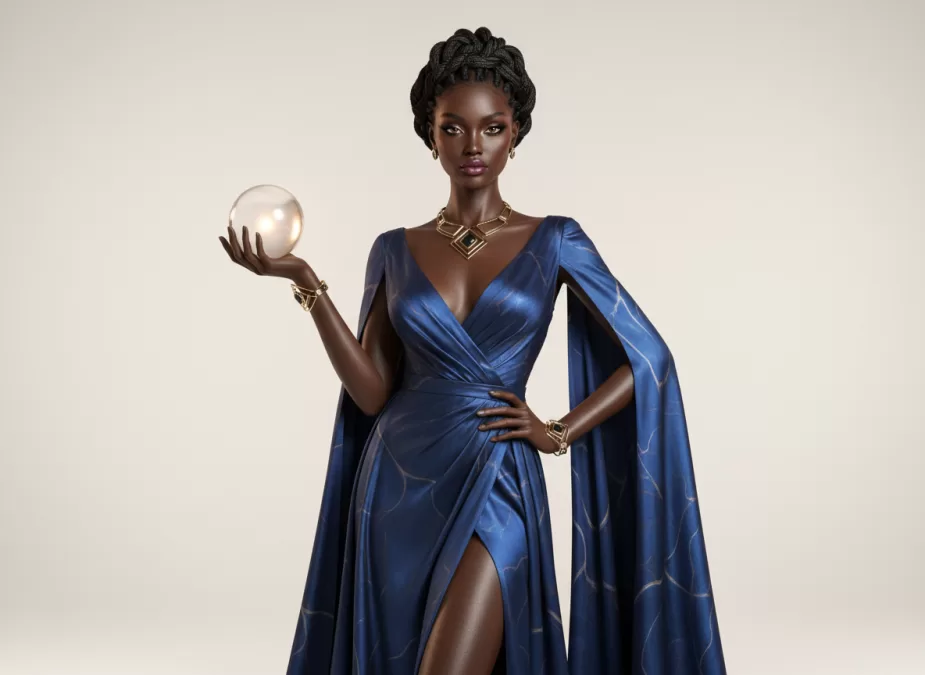 Shudu digital supermodel portrait