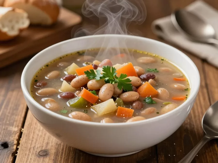 bean-based soup for healthy weight loss meal