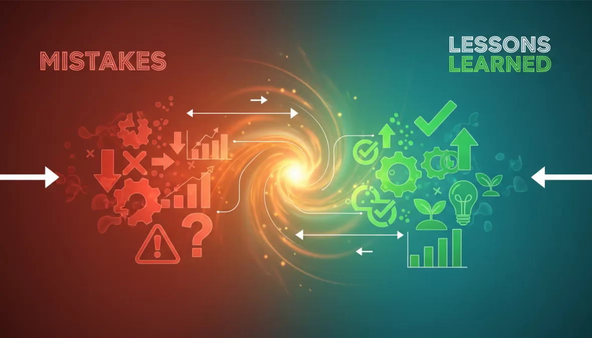 business mistakes concept