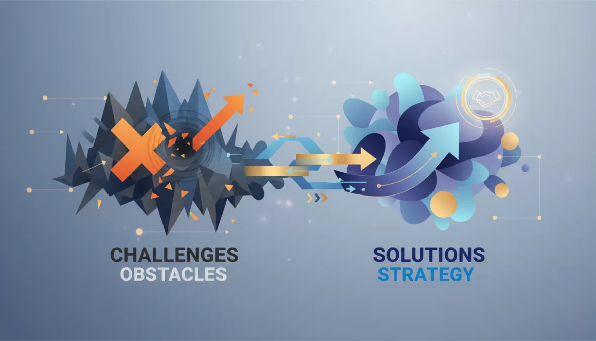 challenges and obstacles illustration
