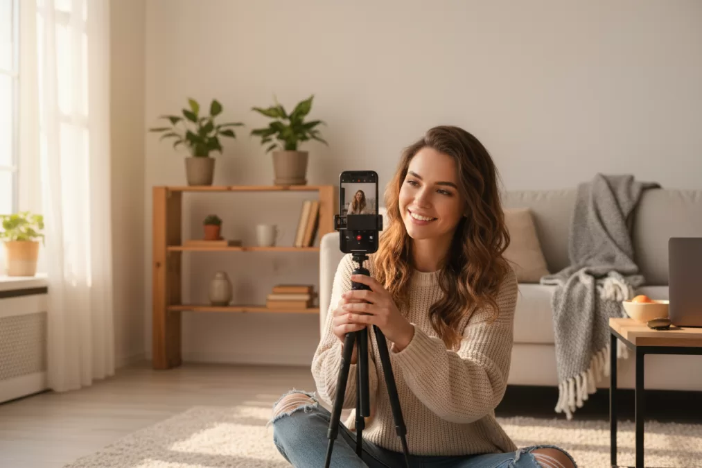 content filming with smartphone