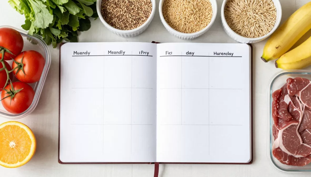 meal planning and healthy food preparation for weight loss
