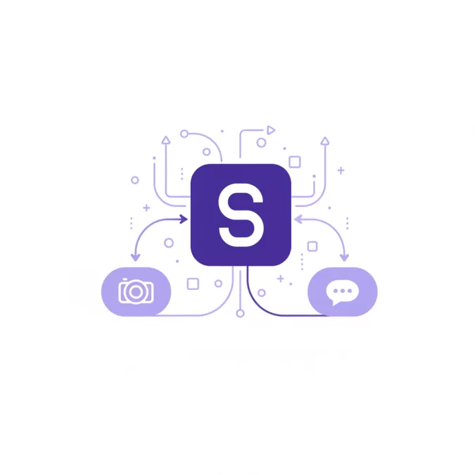 multi-platform integration icon