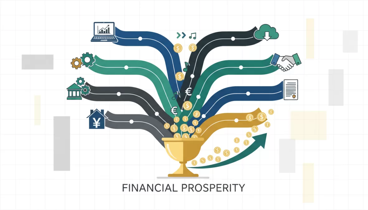 multiple revenue streams illustration