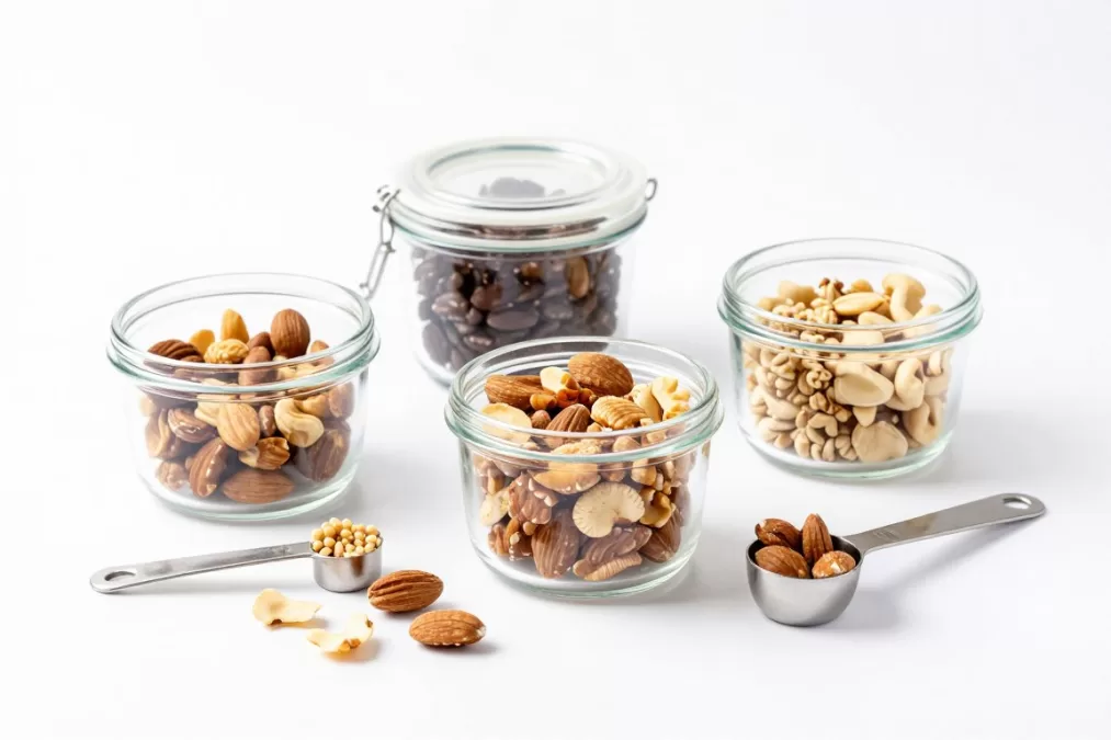 pre-portioned nut servings for weight loss snacking