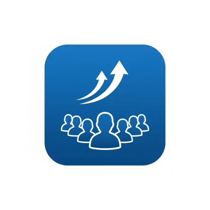 social media followers icon