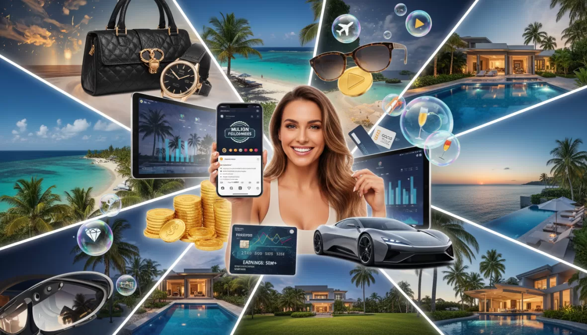 top 10 OnlyFans earners 2026 luxury lifestyle collage