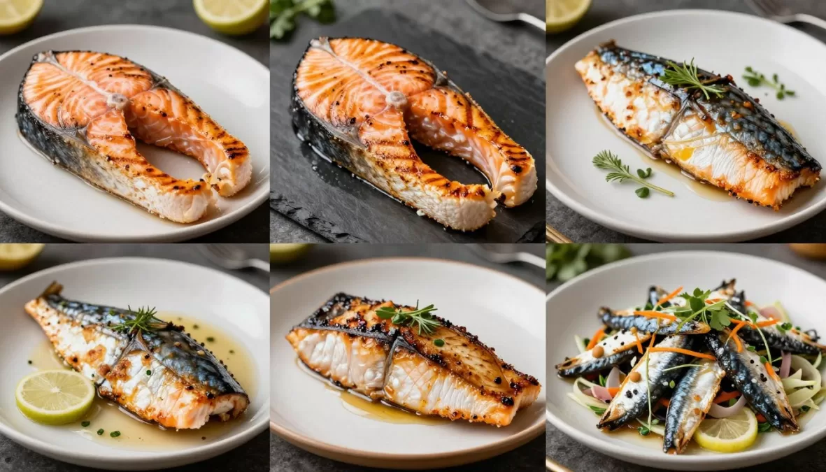 various fatty fish meal preparations for weight loss