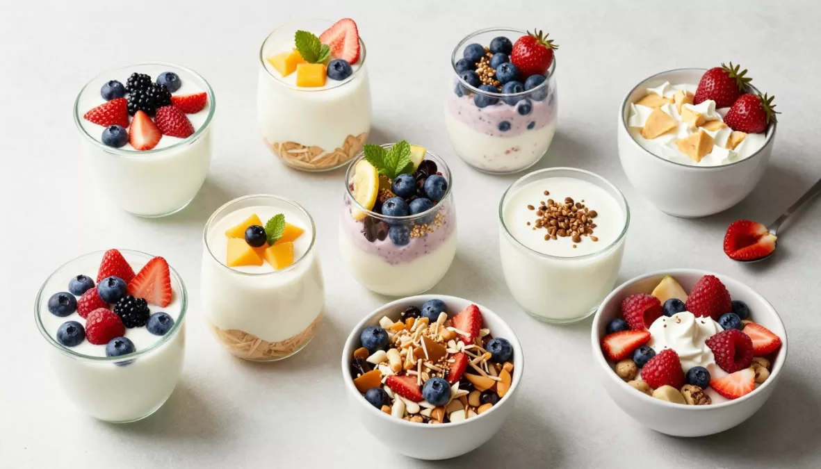 various greek yogurt recipes and serving suggestions
