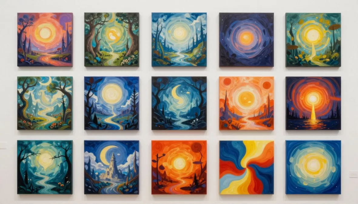 AI-generated artwork created with Stable Diffusion