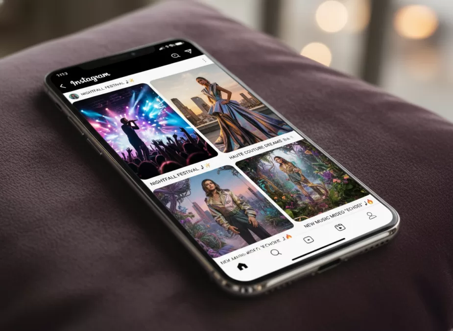 Ariana Grande Instagram profile content
