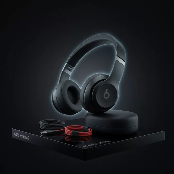 Beats by Dre headphones product showcase
