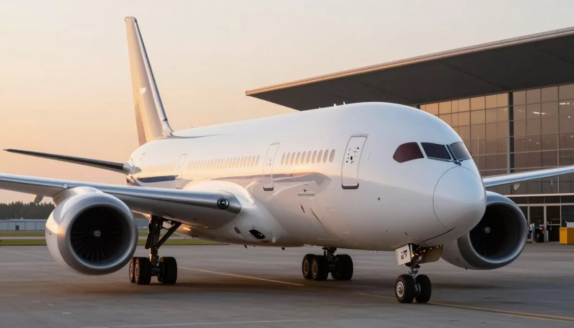 Boeing 787 Dreamliner VIP sleek exterior design