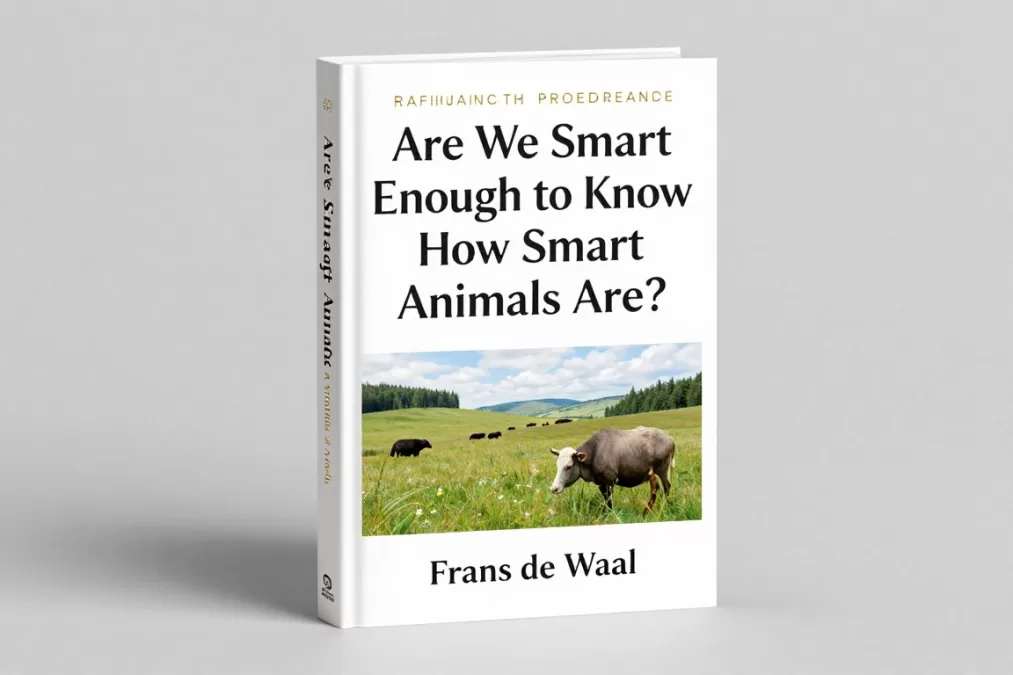 Book cover of Are We Smart Enough to Know How Smart Animals Are by Frans de Waal