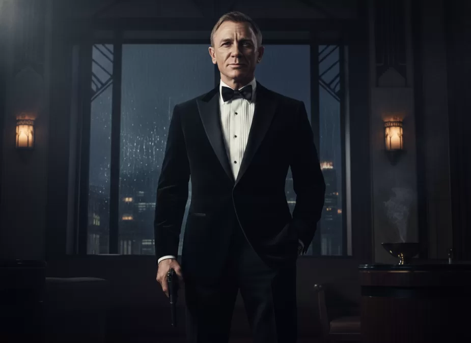 Daniel Craig in sophisticated spy thriller role showing his James Bond legacy