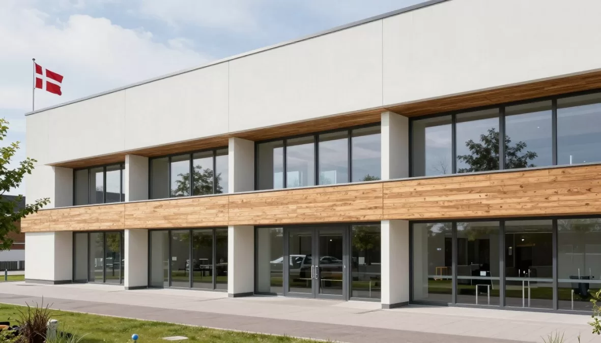 Danish healthcare facility with Scandinavian design principles
