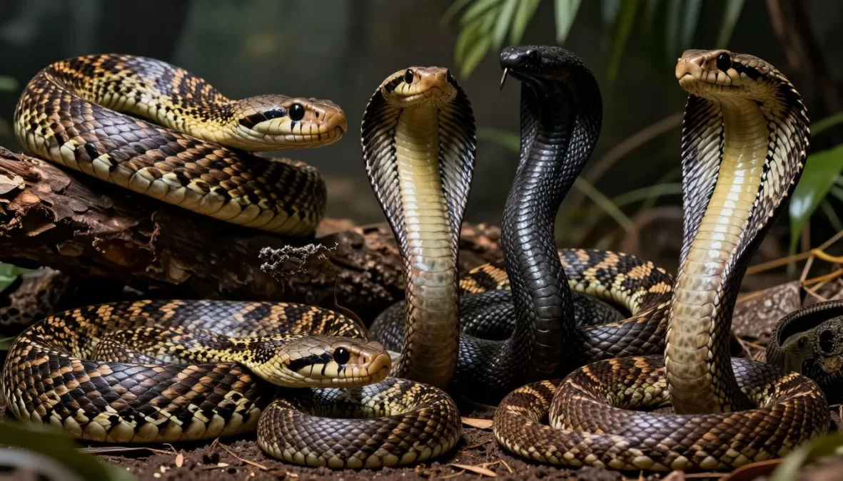 Deadliest snakes in the world showcasing various venomous species