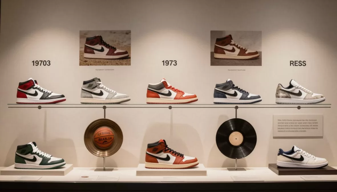 Evolution of sneaker culture from sports footwear to luxury collectibles