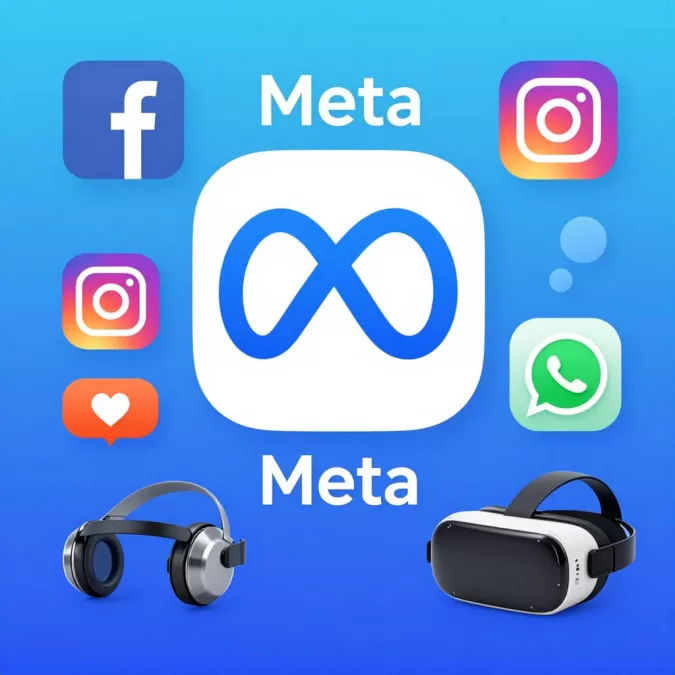 Facebook Meta brand and social platform