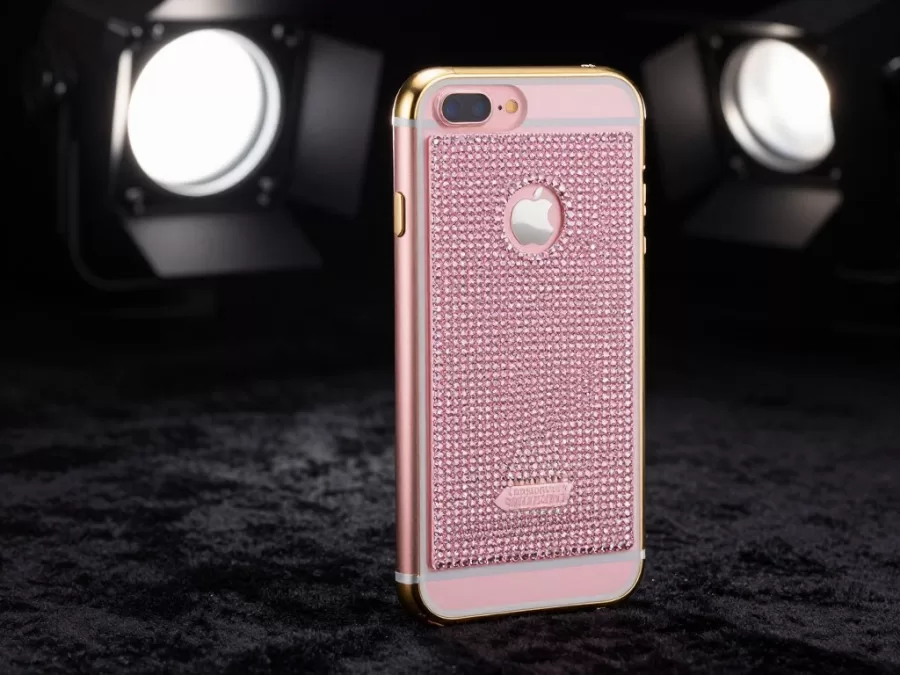 Falcon Supernova iPhone 6 Pink Diamond edition with rare pink diamond embedded in platinum case