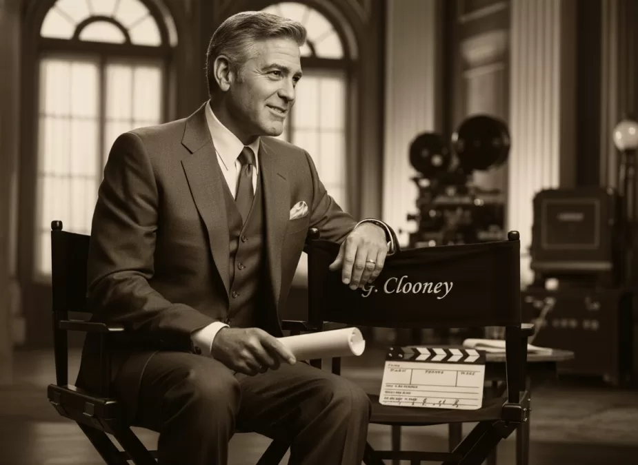 George Clooney in sophisticated leading role exemplifying his veteran star status