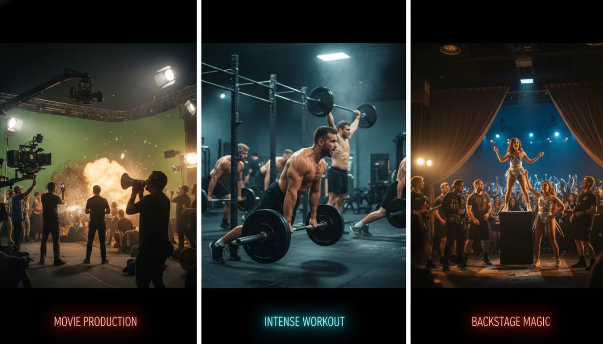 Hollywood entertainment and fitness content