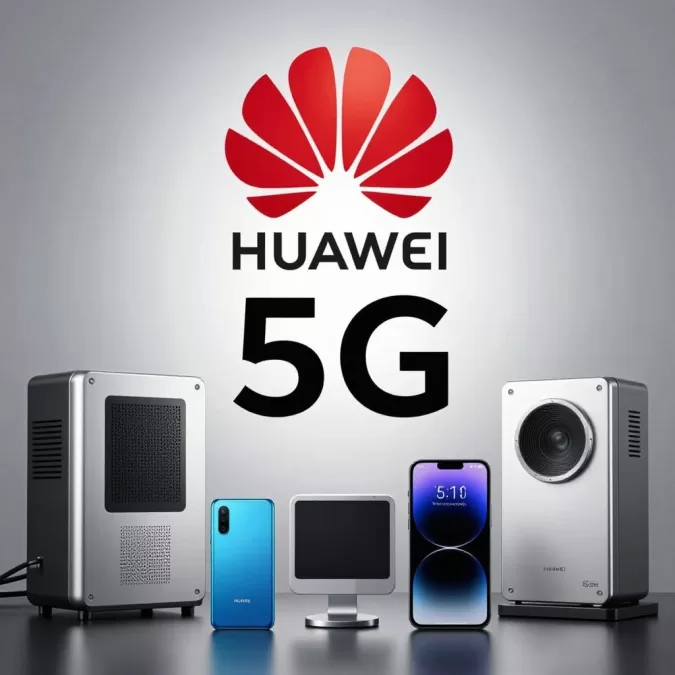 Huawei technology brand and 5G leadership