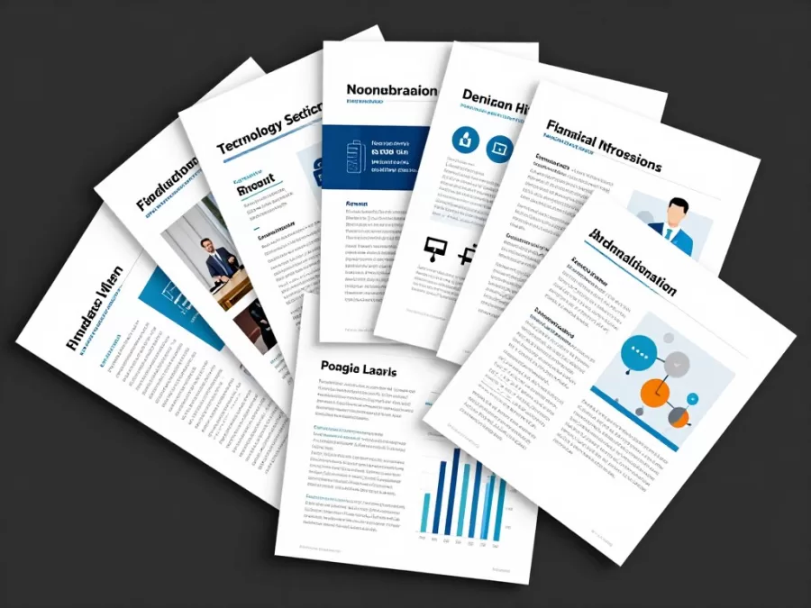 Industry analysis reports collection