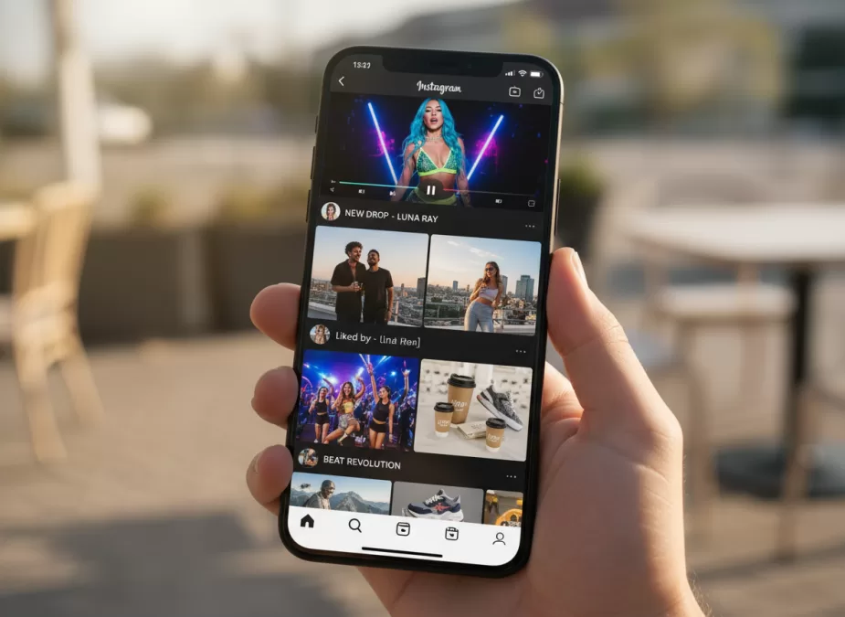 Justin Bieber Instagram personal and music content