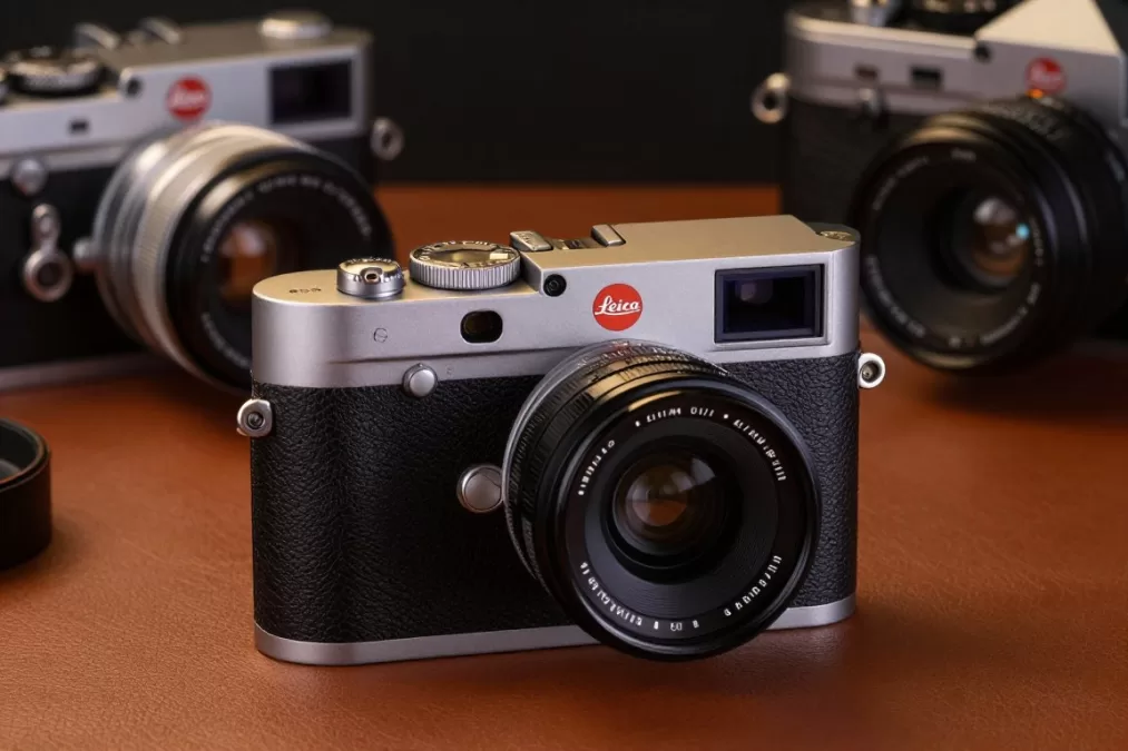 Leica M11 Edition 60 camera with minimalist design and premium leather covering