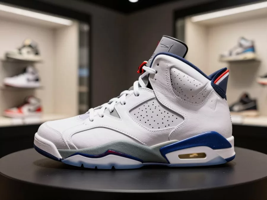 Macklemore custom Air Jordan 6 with unique design elements