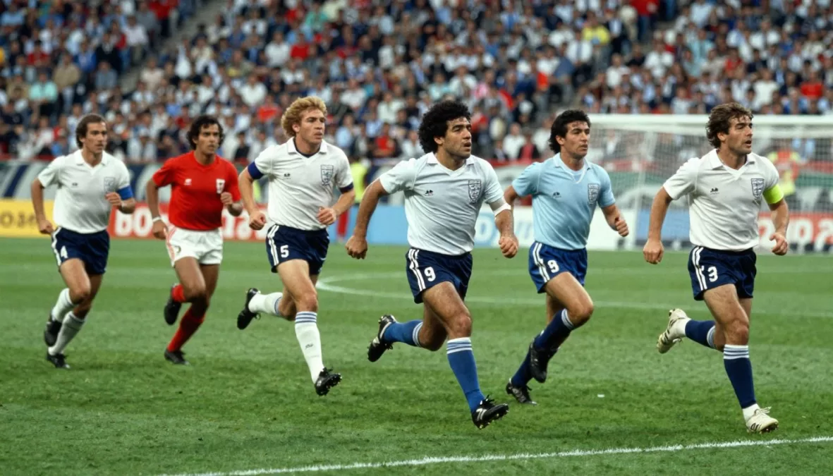 Maradona's Goal of the Century solo run