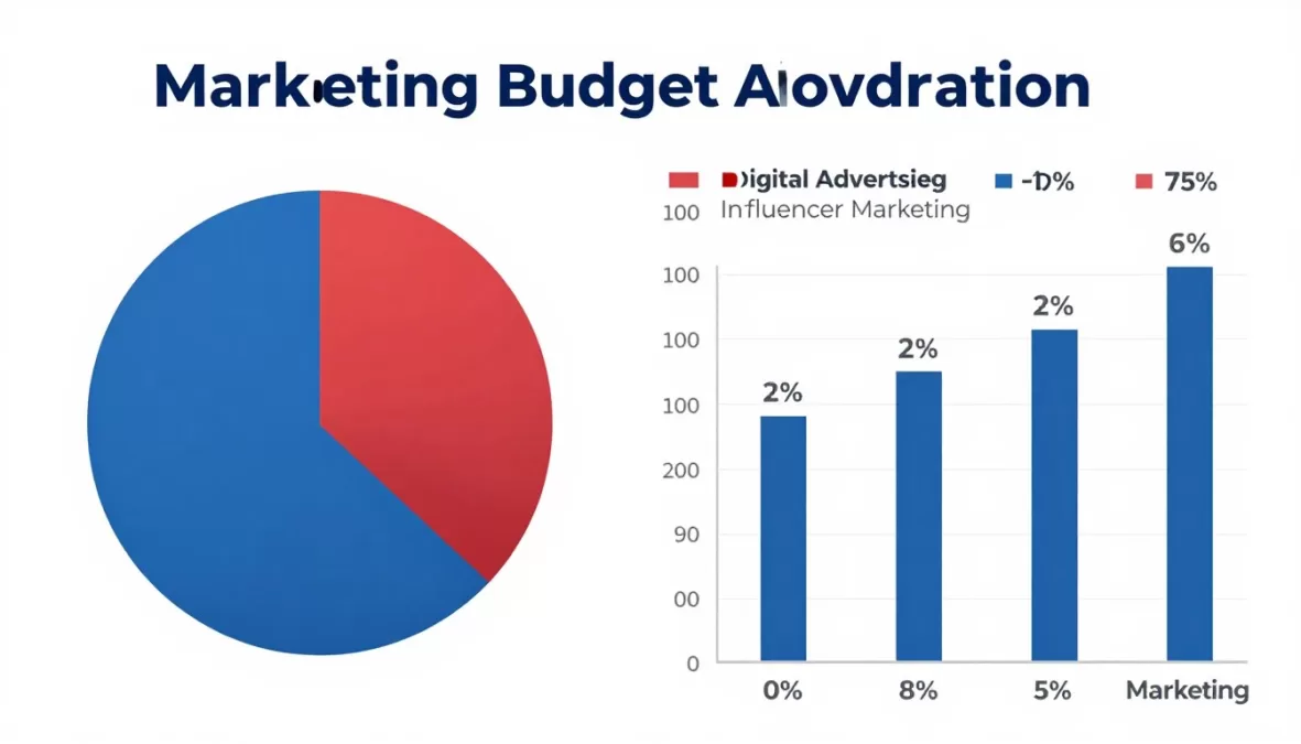 Marketing spend allocation across digital and traditional channels