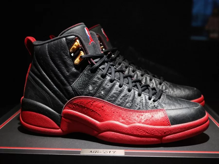 Michael Jordan game-worn Air Jordan 12 from the famous Flu Game