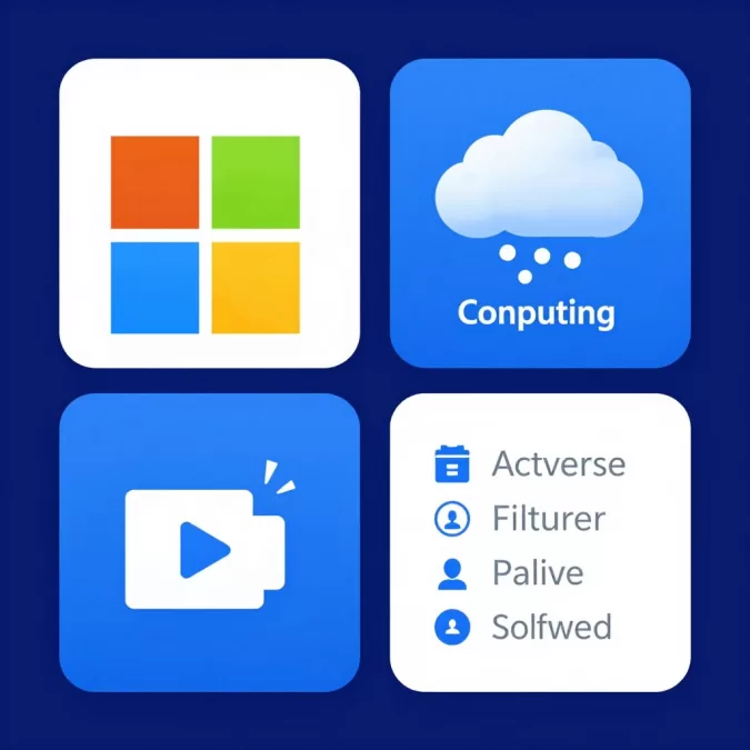 Microsoft brand and cloud services representation