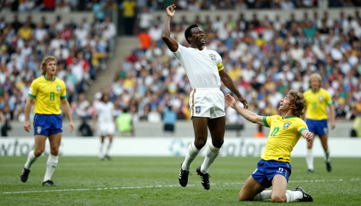 Pelé's iconic save by Gordon Banks
