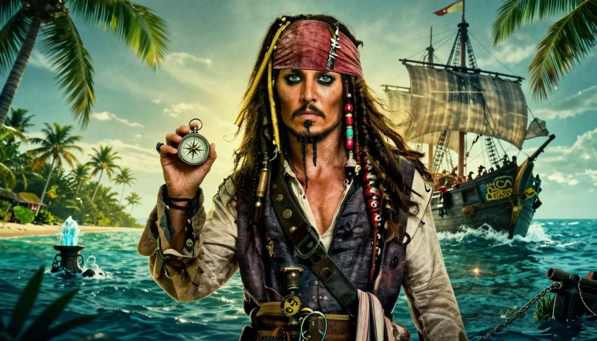 Pirates of the Caribbean On Stranger Tides featuring Jack Sparrow and the Fountain of Youth