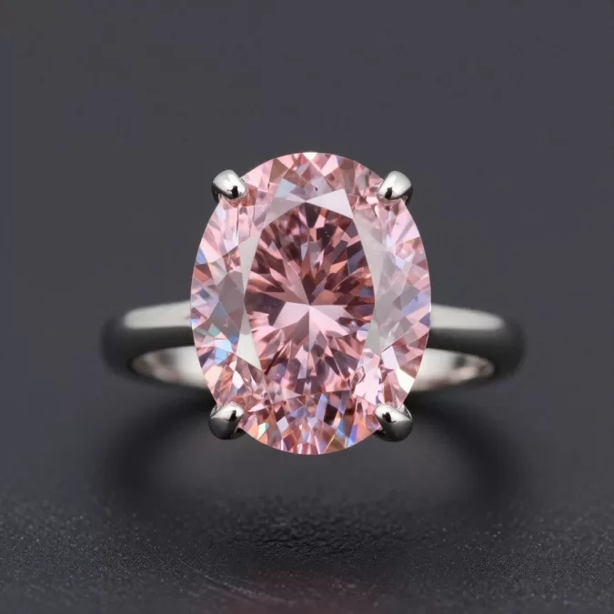 Rare colored diamond jewelry piece