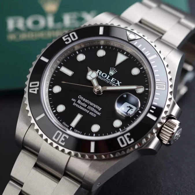 Rolex Submariner luxury watch with iconic design and craftsmanship