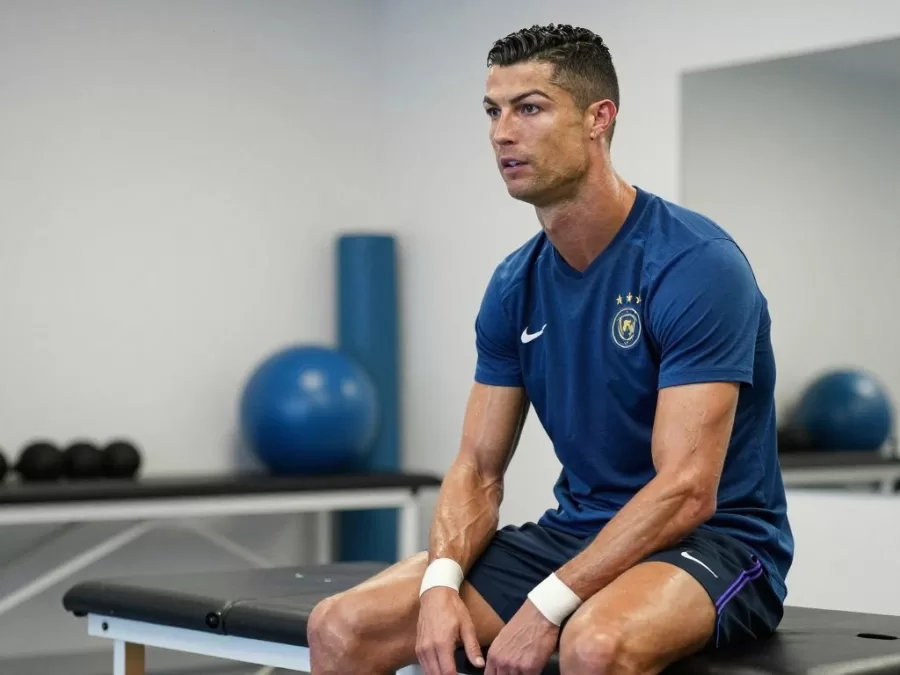 Ronaldo recovering from injury with determination