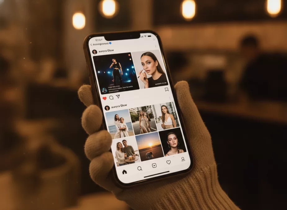 Selena Gomez Instagram profile showcase